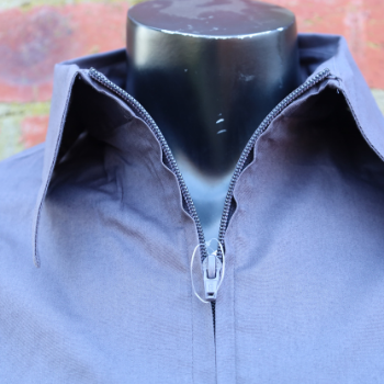 Cotton Lycra Front Zip Fitted Show Shirts